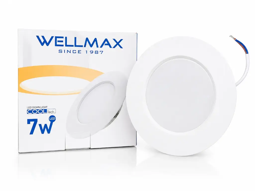 Downlight LED COOLTECH blanco 7W 6500K 100-240V