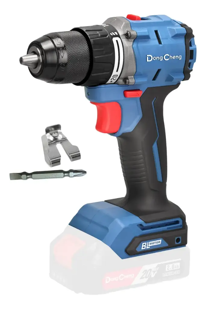 Taladro Percutor Inalámbrico (1/2") 60 N.m 20V Dong Cheng // DCJZ2060iZ