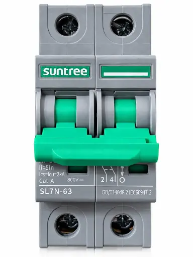 [123] INTERRUPTOR TERMOMAGNETICO 2P 32A 800VDC